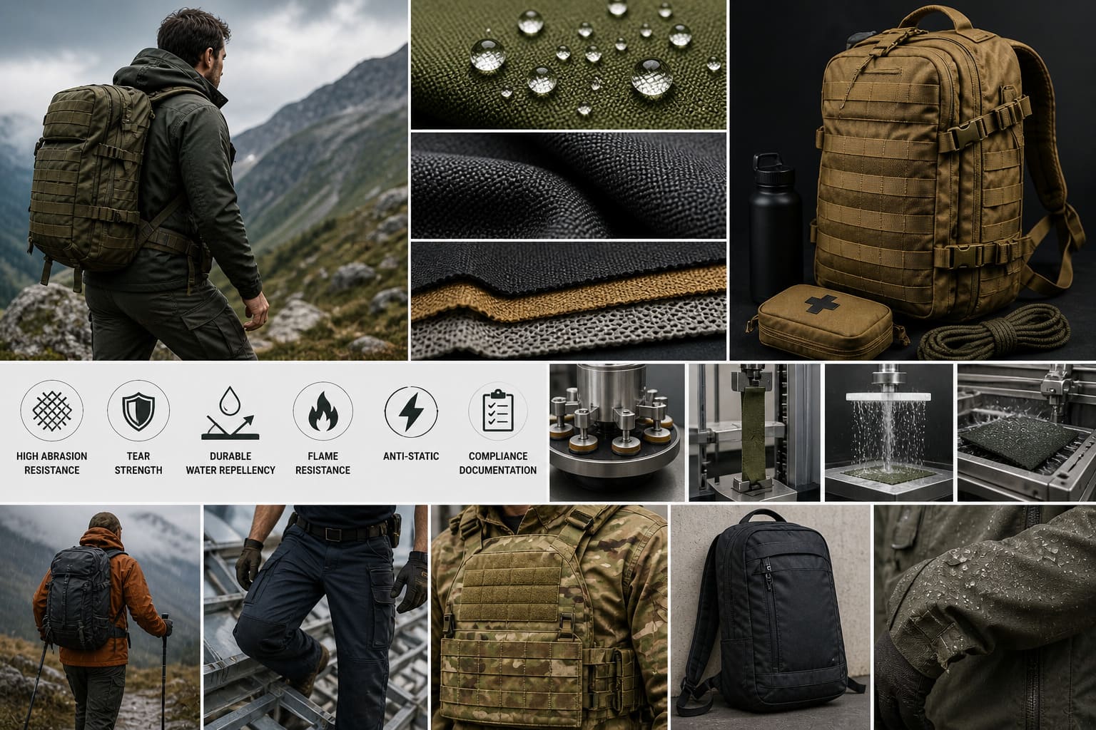 生活用品「軍規化」：將國防級高耐磨與防護技術應用於戶外裝備