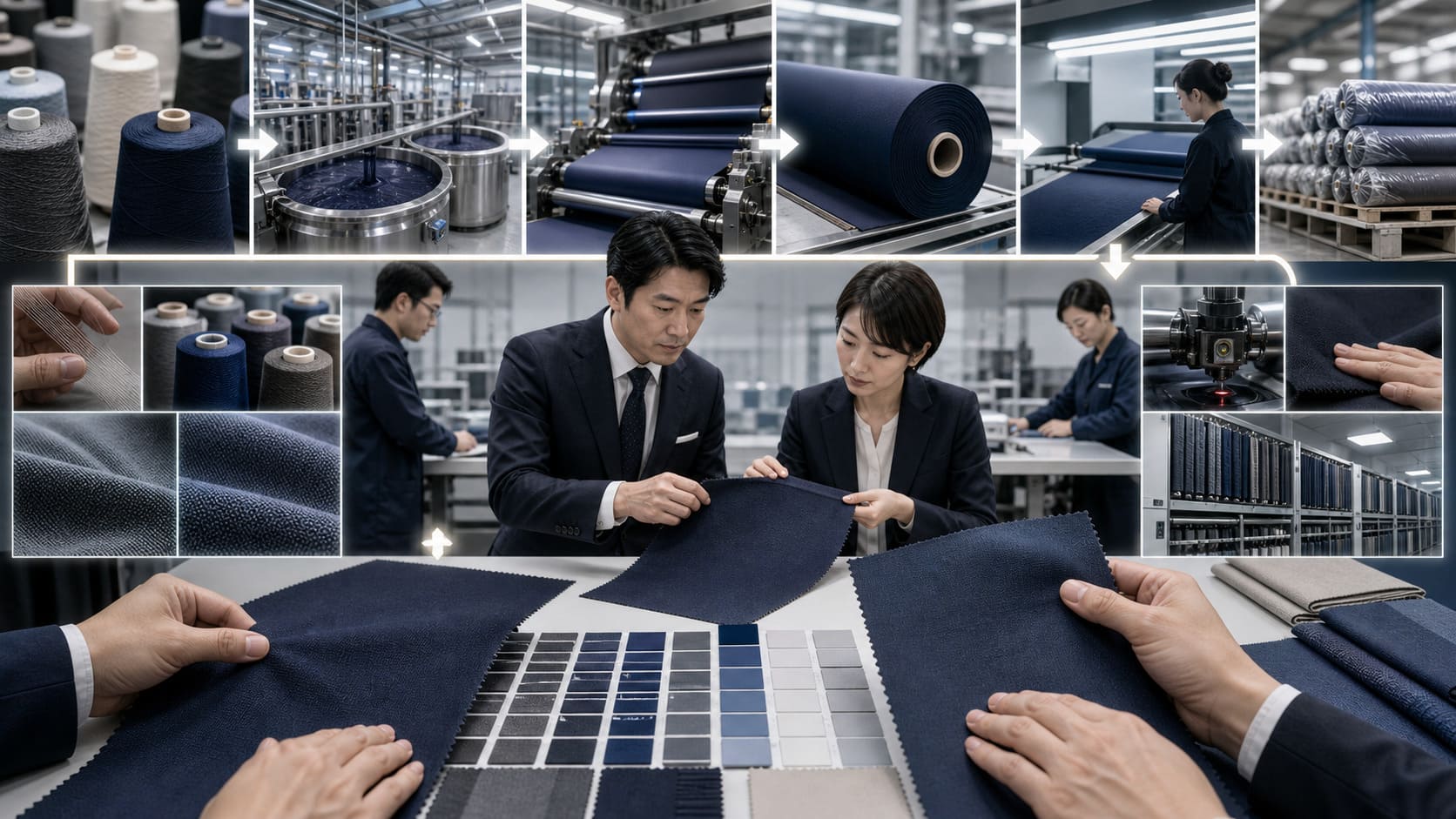 解決日系買家痛點：如何確保打樣與大貨量產的「手感與品質」一致？