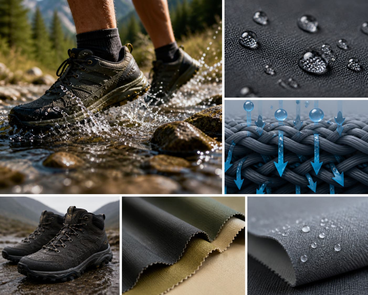 Anti-Siphon Footwear Fabric for US Outdoor Brands: Solving Capillary Wet-Out at the Source