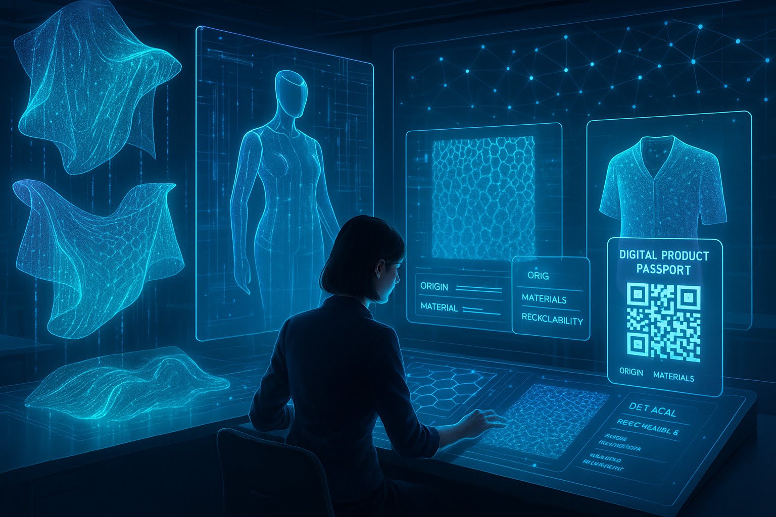 Digital Thread in Textiles | DPP Passport × Smart Supply Chain × AI Design